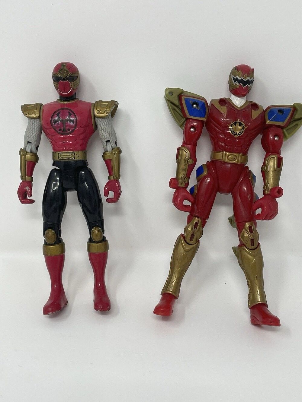 Saban Power Rangers & Beetleborgs Lot - 1997 Gold Beetleborg & Dino Thunder Red - Picture 10 of 16